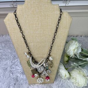 New Plunder Pearl Statement Necklace Chunky Layered Jewelry Vintage Inspired